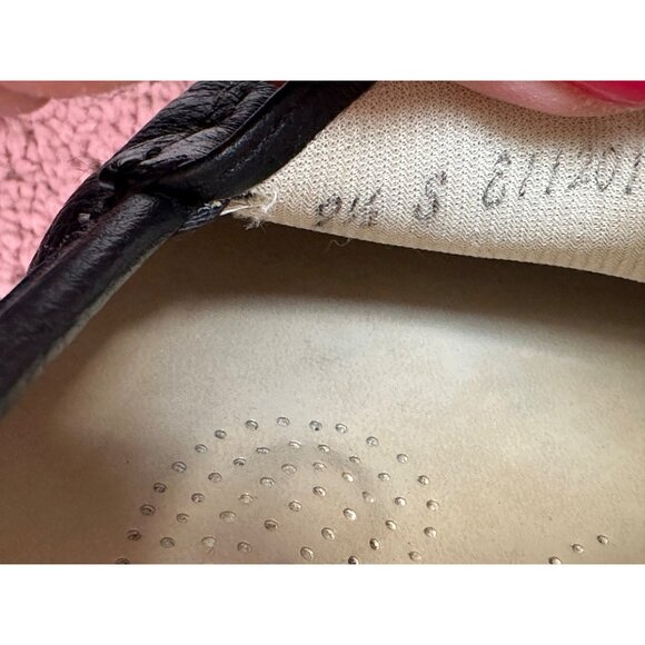 SAS Womens Black Pebbled Leather Loafers With Tripad Comfort Footbed Size 9.5M - Picture 7 of 10